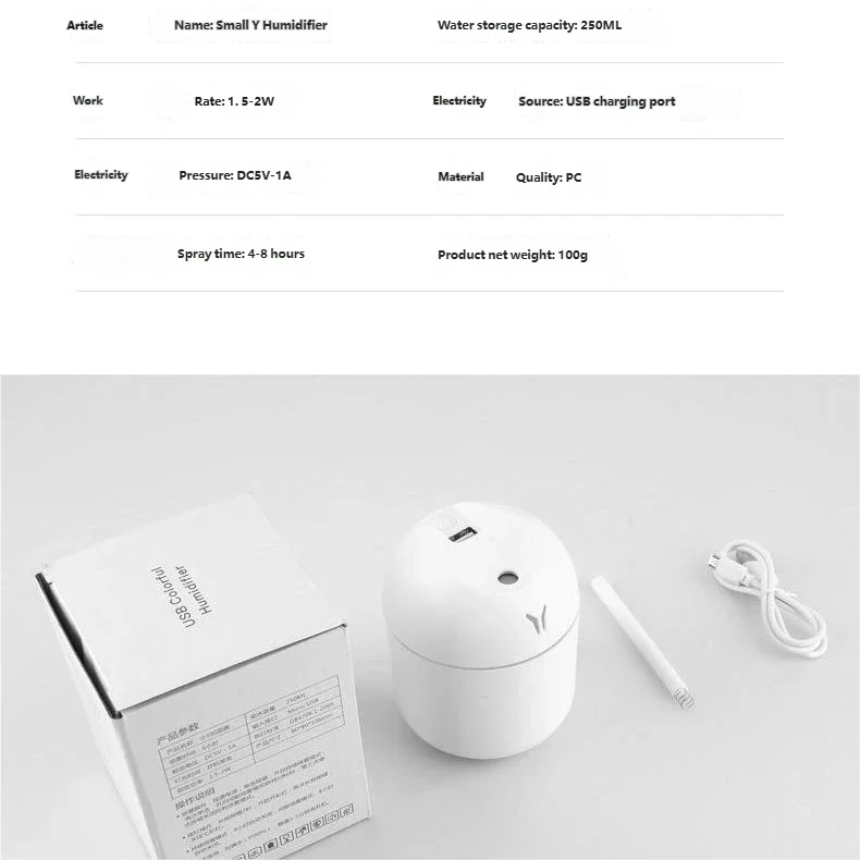 Mini humidificador de aire